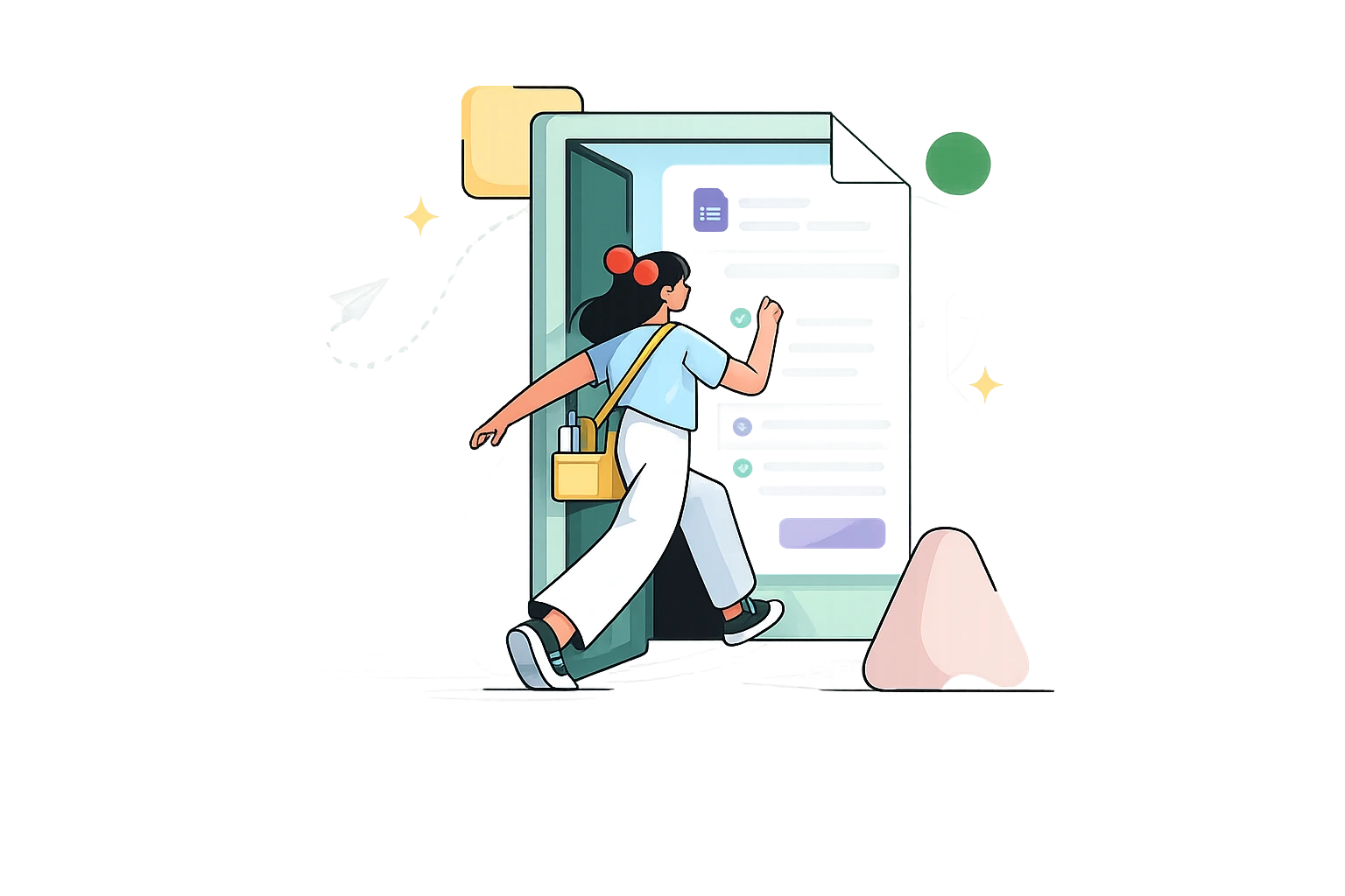 صورة توضيحية لإذن الوصول